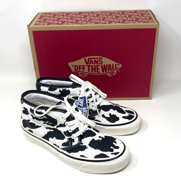 Vans Chukka 49 Dx Shoes Men's Size White Black Skate Casual Canvas VN0A4BTI9GP - Picture 7 of 11